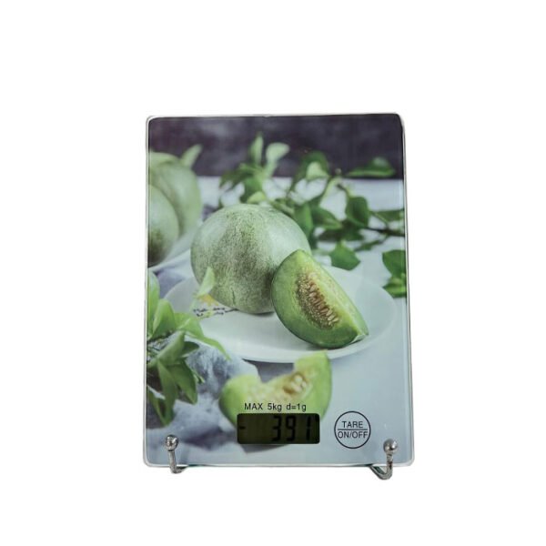 ميزان مطبخ زجاج مربع 5 كجم – A008