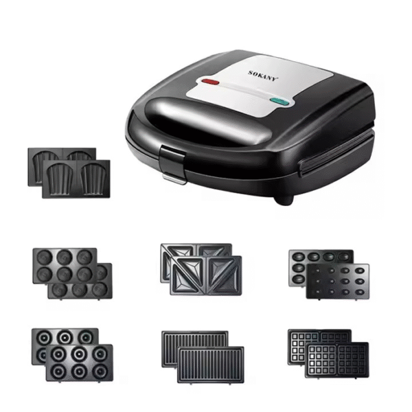 ساندوتش ميكر سوكاني 7×1 بقدرة 750 وات موديل SK-B907