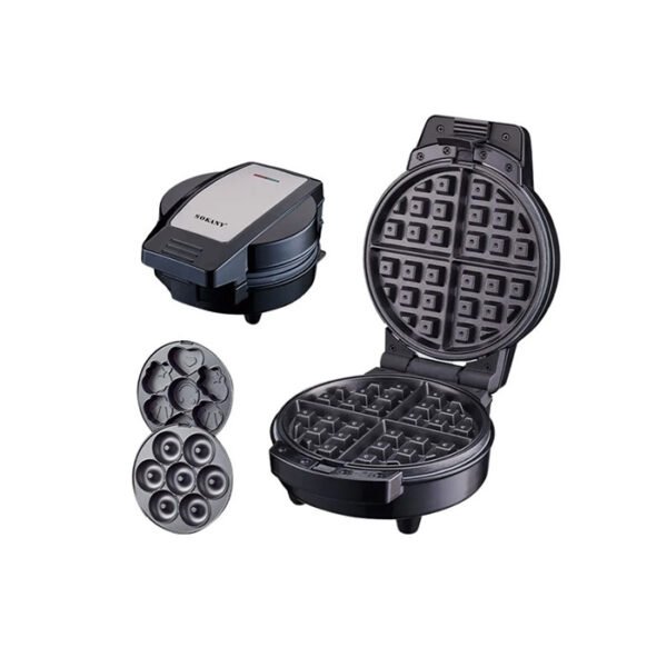 وافل ميكر سوكاني 3 × 1 600 وات موديل SK-08006