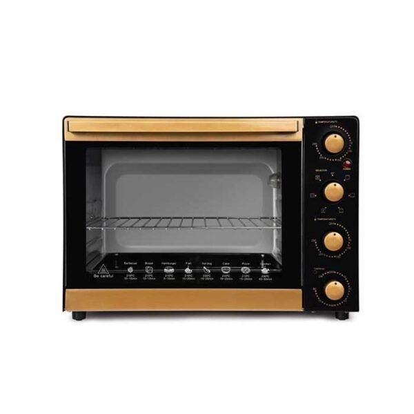 فرن فريش ذهبي 65 لتر 2200 وات أيليت بشواية ومروحة – 500012377