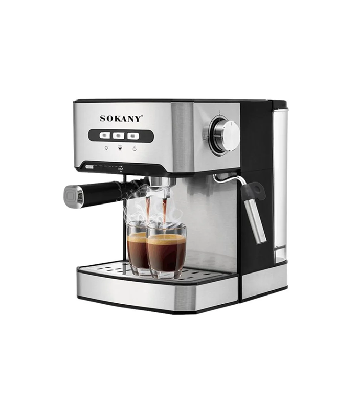 ماكينة قهوة اسبريسو سوكاني 1.6 لتر 850 وات 15 بار موديل SK-6863