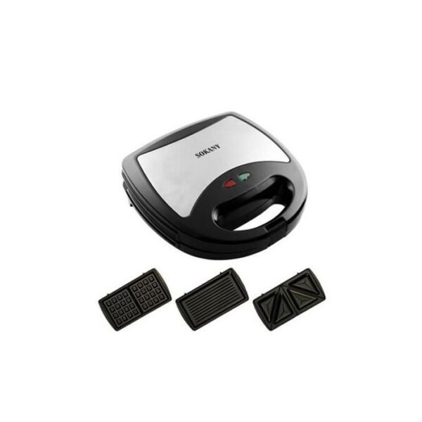 ساندوتش ميكر سوكاني 3 × 1 750 وات موديل KJ-302