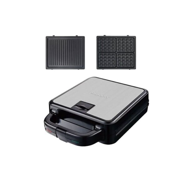 ساندوتش ميكر سوكاني 2 × 1 1400 وات جريل + وافل ميكر SK-08119N