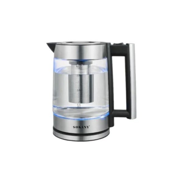 غلاية سوكاني زجاج 1.8 لتر 1800 وات موديل SK-09062