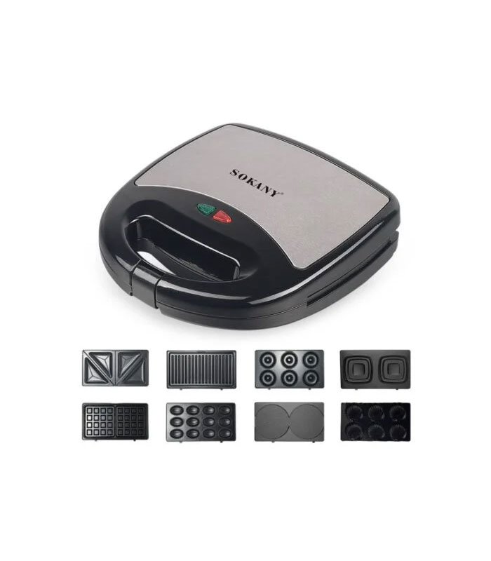 ساندوتش ميكر سوكاني 8 قطع 800 وات موديل SK-140