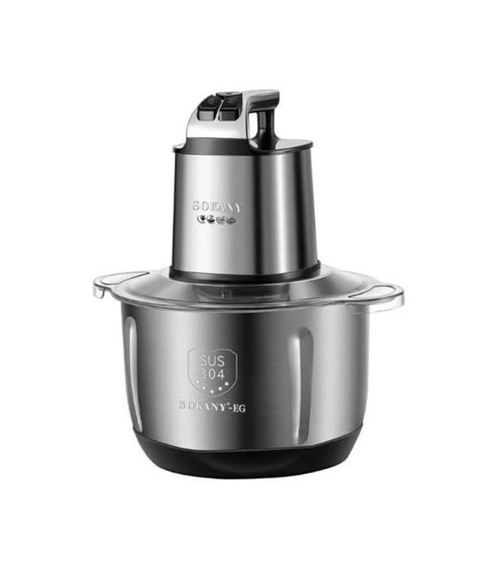 كبة سوكاني ستانلس ستيل 5.5 لتر 1000 وات مع 1 قطعة سلاح إضافي 3 سرعات موديل SK-7077N