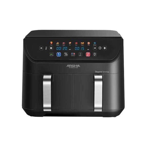 قلاية هوائية مزدوجة السلة أرشيا 9 لتر 2800 وات - AF360-3185