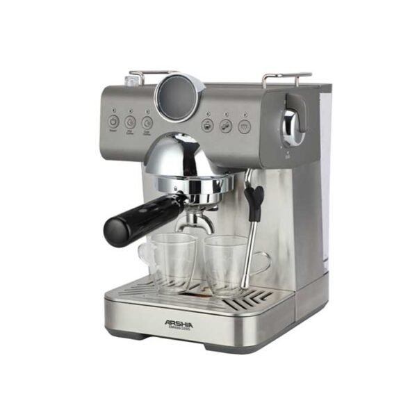 ماكينة الإسبريسو أرشيا 1.5 لتر 1450 وات بضغط 20 بار – EM498-3285 | قهوة غنية وكريمية في دقائق