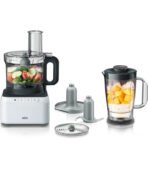 محضر طعام براون 800 وات - FP3131 | وعاء 2.1 لتر وخلاط 1.2 لتر متعدد الاستخدامات بتصميم أنيق