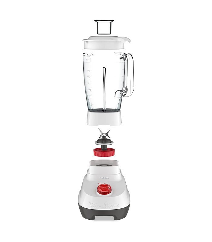 خلاط كهربائي مولينكس فرنساوي 2 لتر – 700 وات – أبيض – LM207125