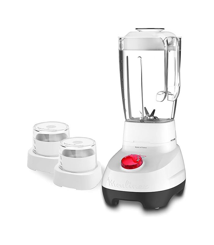خلاط كهربائي مولينكس فرنساوي 2 لتر – 700 وات – أبيض – LM207125
