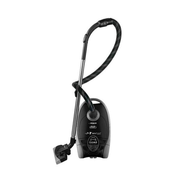 مكنسة كهربائية أرشيا 410 وات – VC140-2776 | تصميم فضي أنيق بفلتر HEPA وسلك طويل 8 متر لتنظيف شامل وهادئ